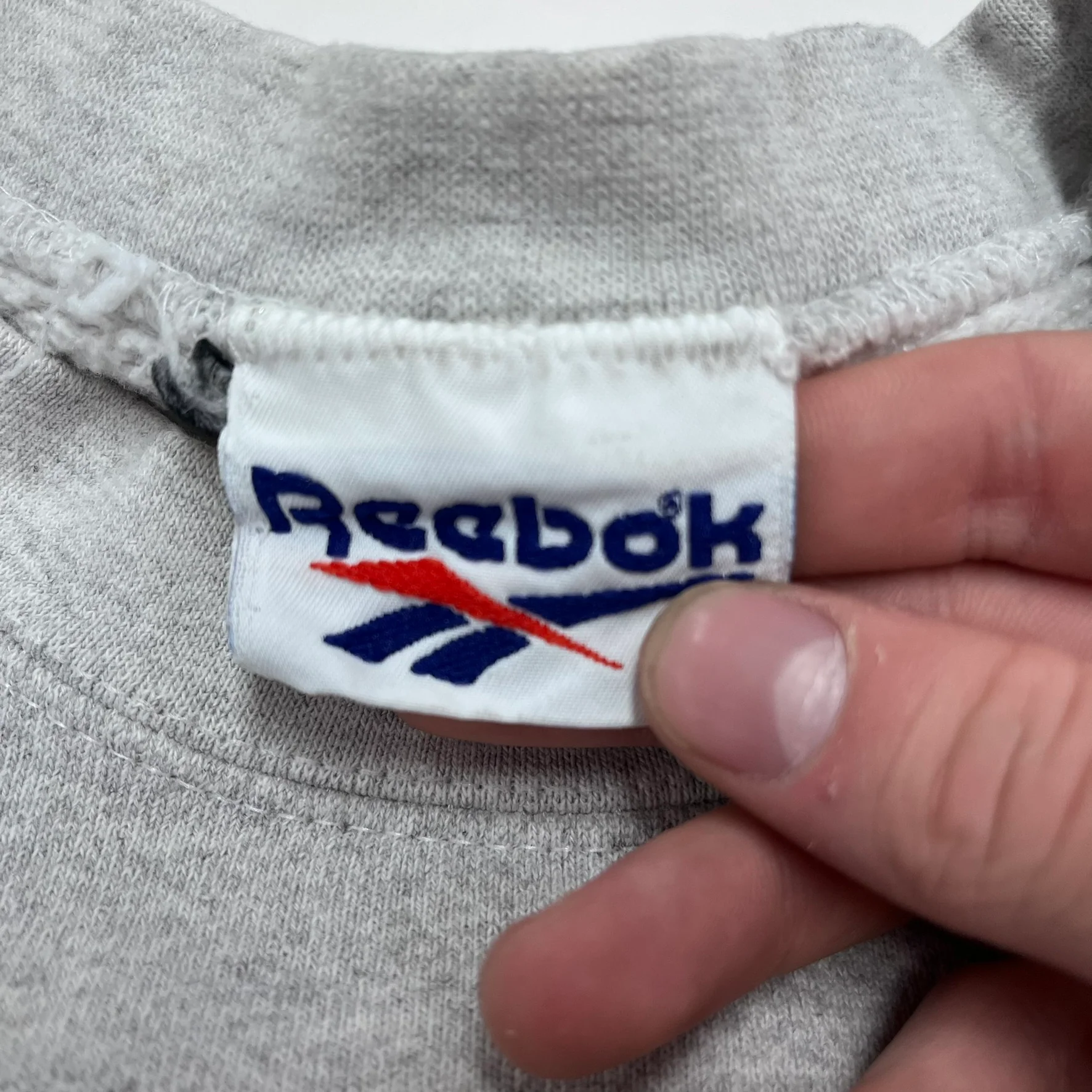 F- Vintage 90s Reebok Graphic Crewneck - Image 3