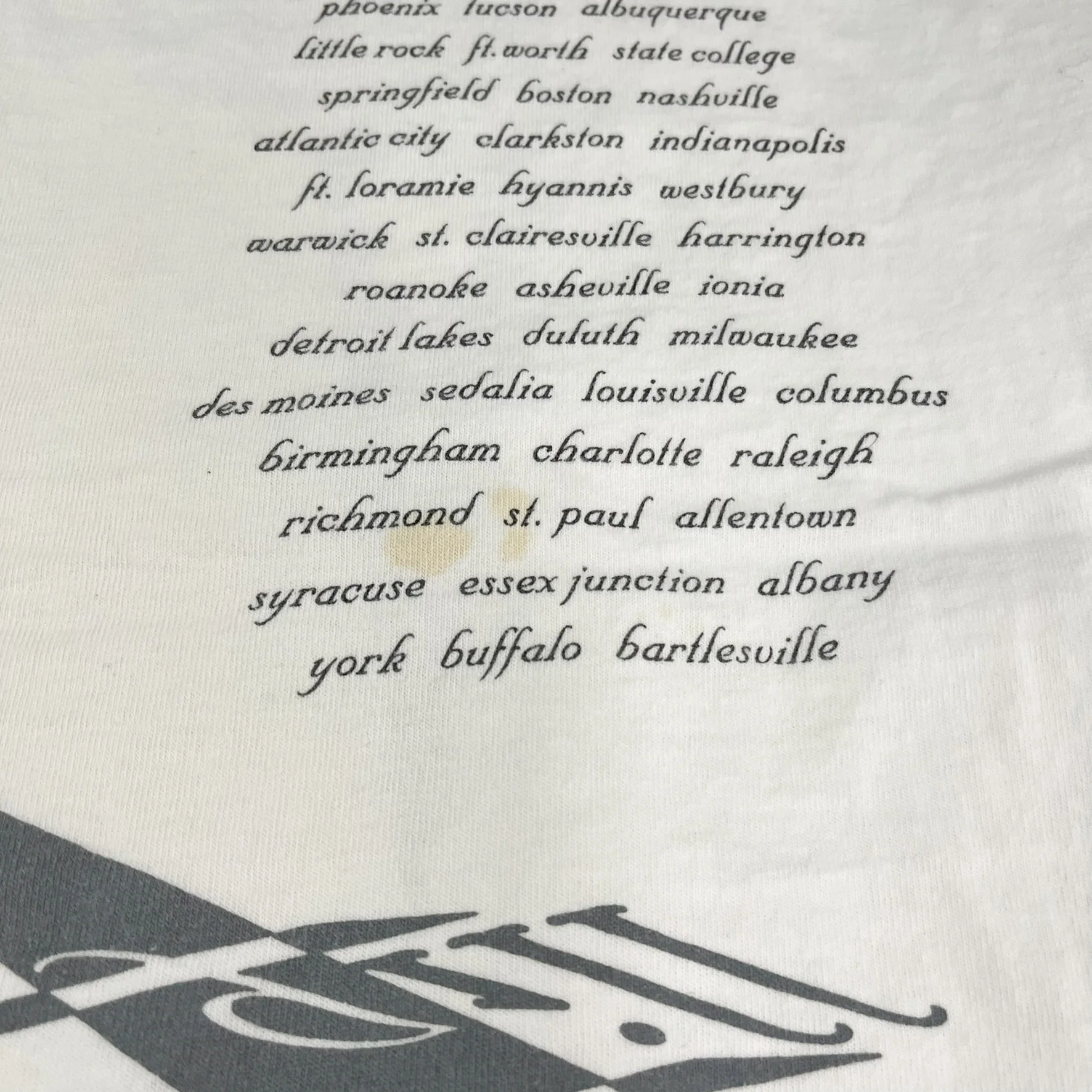 F- Vintage 97' Vince Gill Picture Tour Single Stitch Tee - Image 11