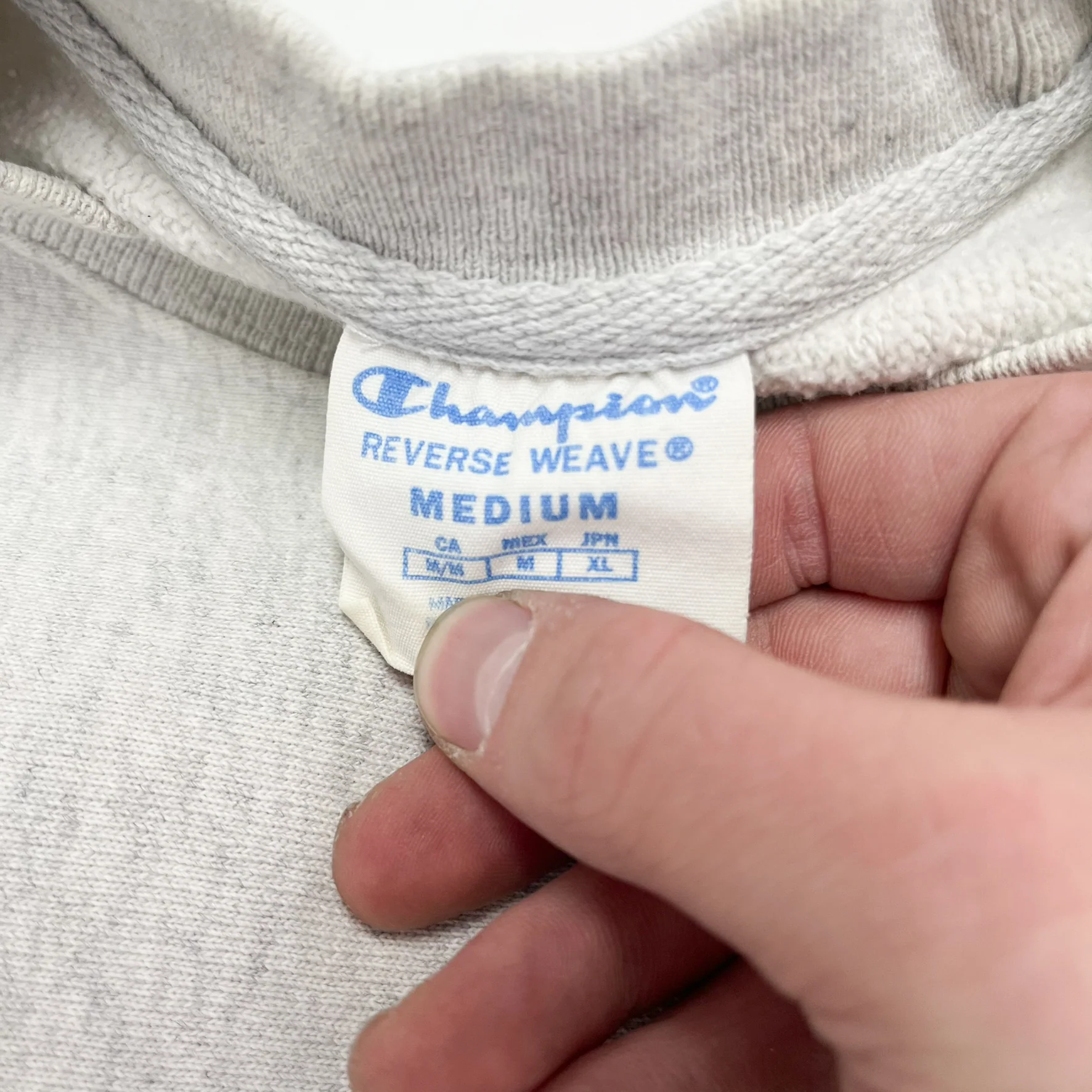 F- Vintage Champion Reverse Weave Idaho State University Text Crewneck - Image 3