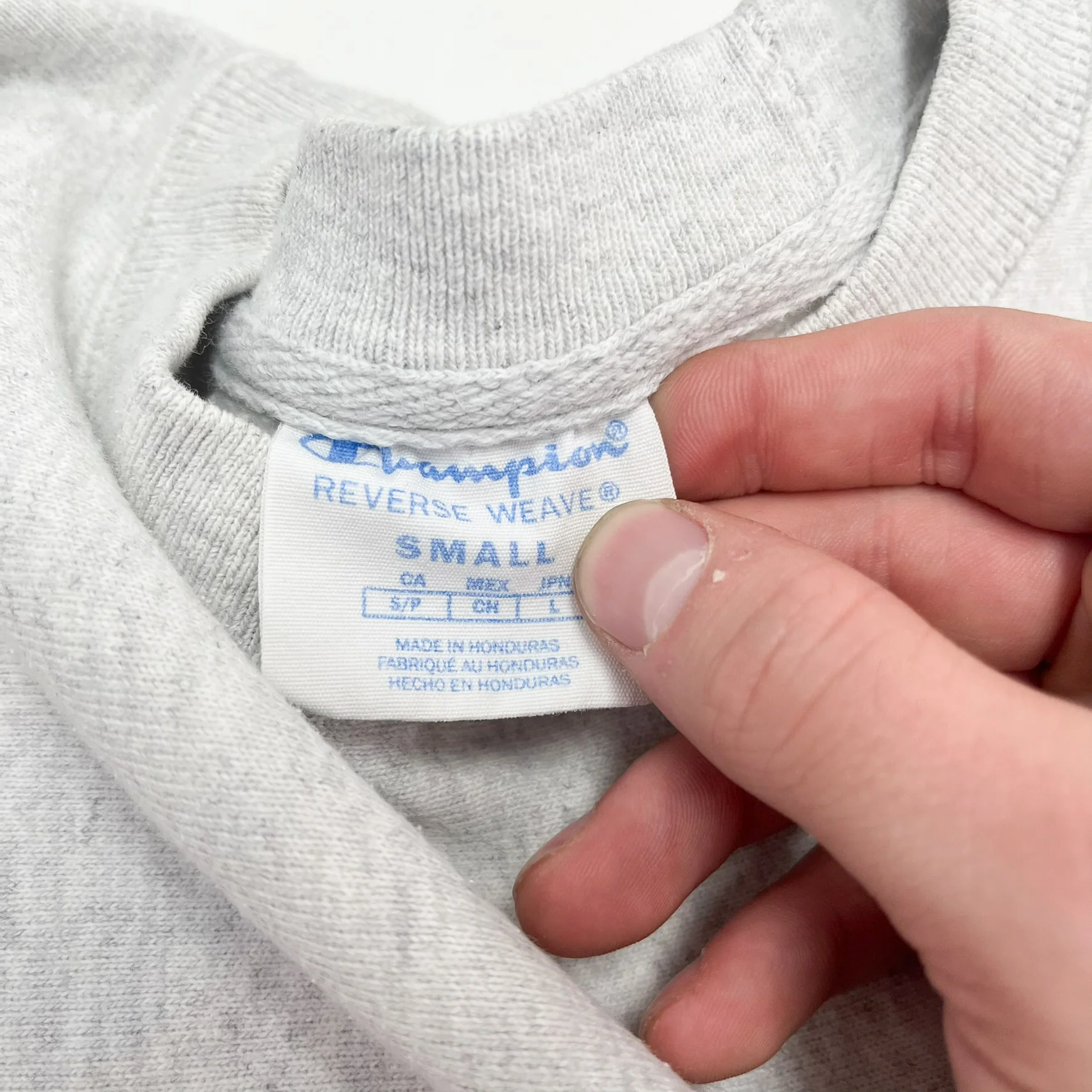 F- Vintage Champion Reverse Weave Liberty University Text Crewneck - Image 3