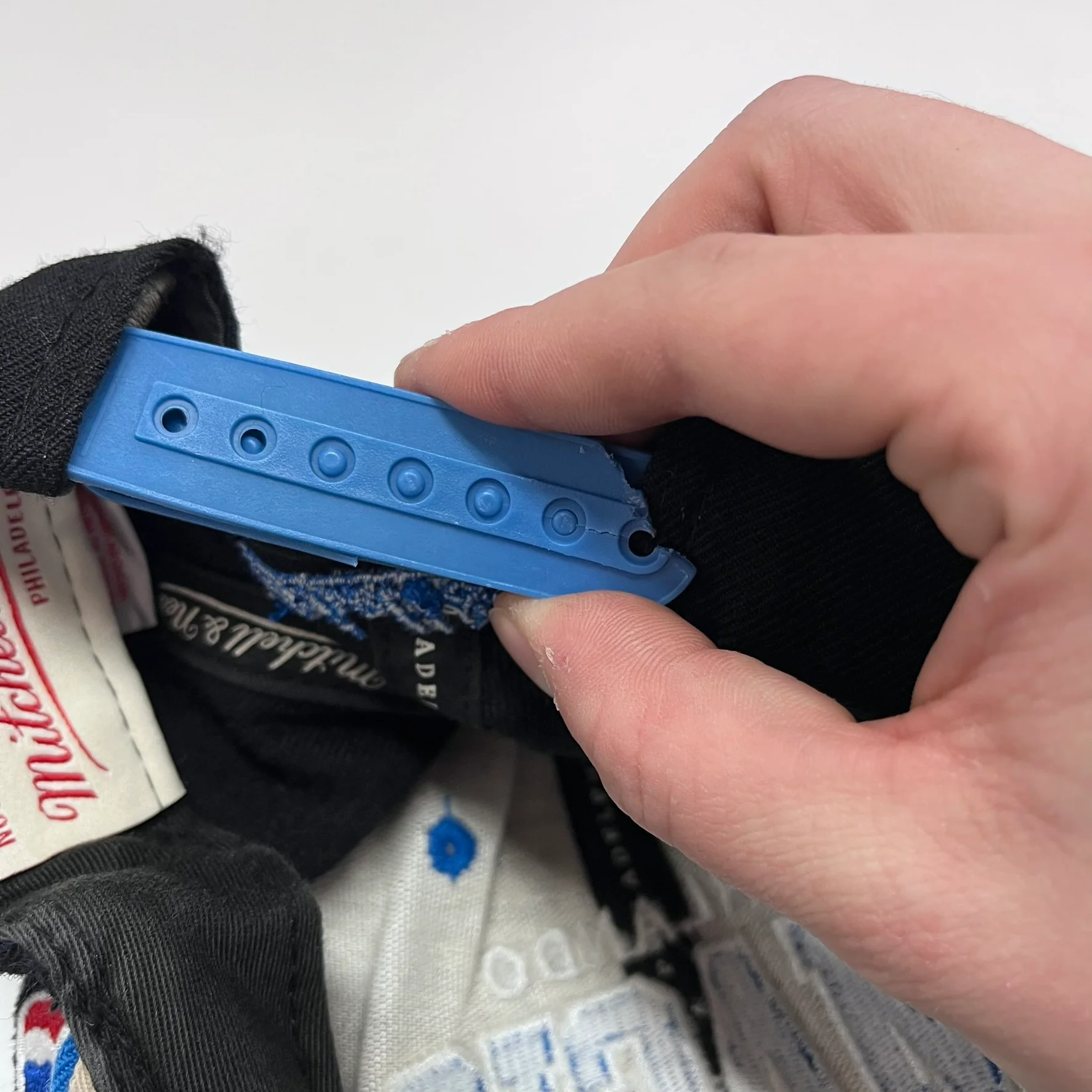 F- Vintage Orlando Magic NBA Mitchell & Ness Old Logo Snapback Hat - Image 8