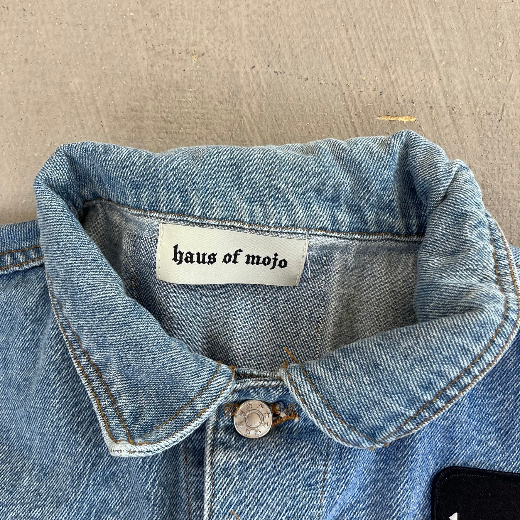 F- HOM Bob Marley Reworked Custom Denim Jackets - Image 3