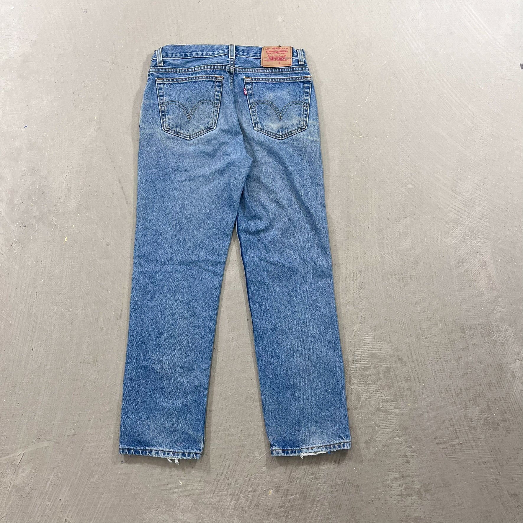 F- HOM Double Knees Levi's 501 Reworked Custom Jeans - Image 6