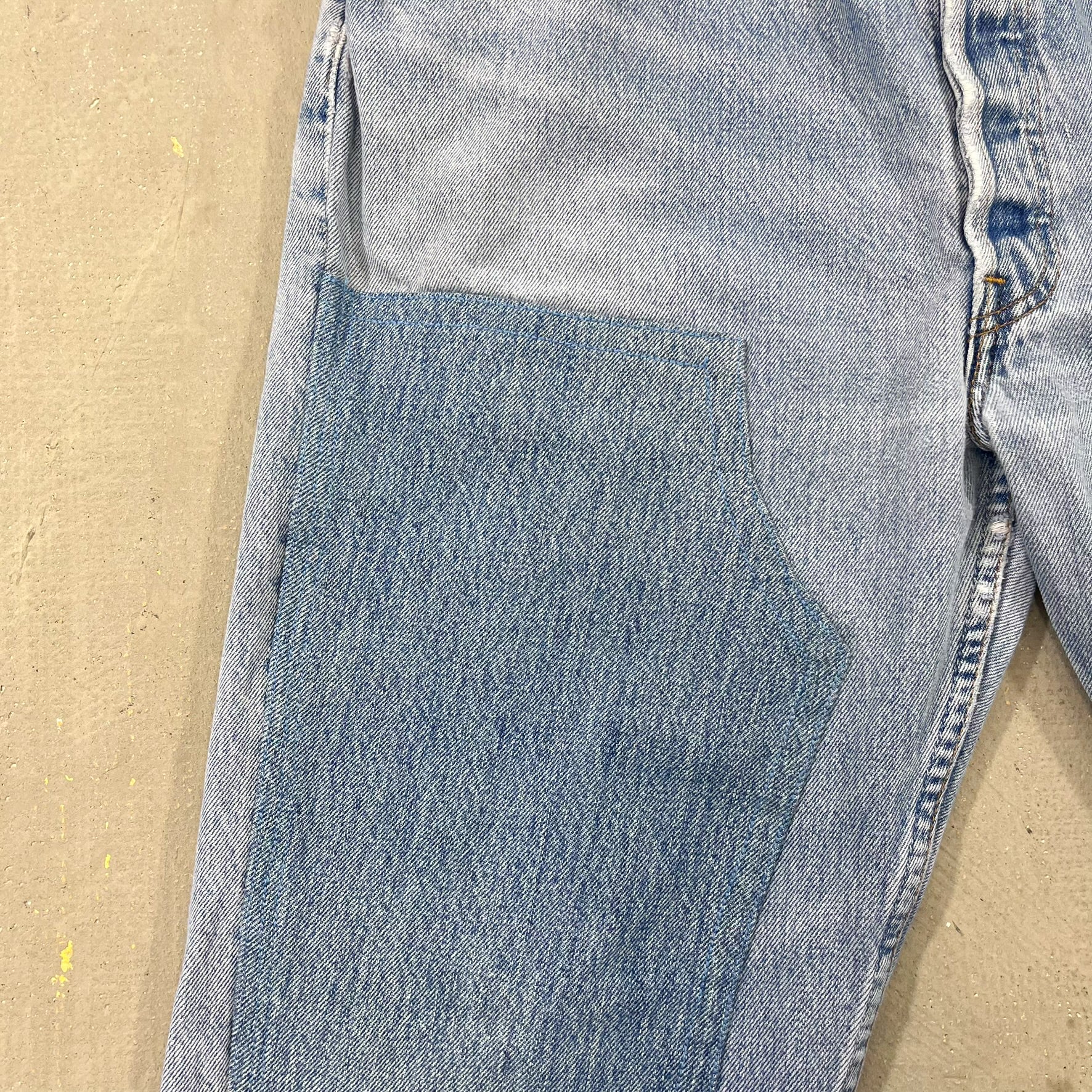 F- HOM Double Knees Levi's 501 Reworked Custom Jeans - Image 3