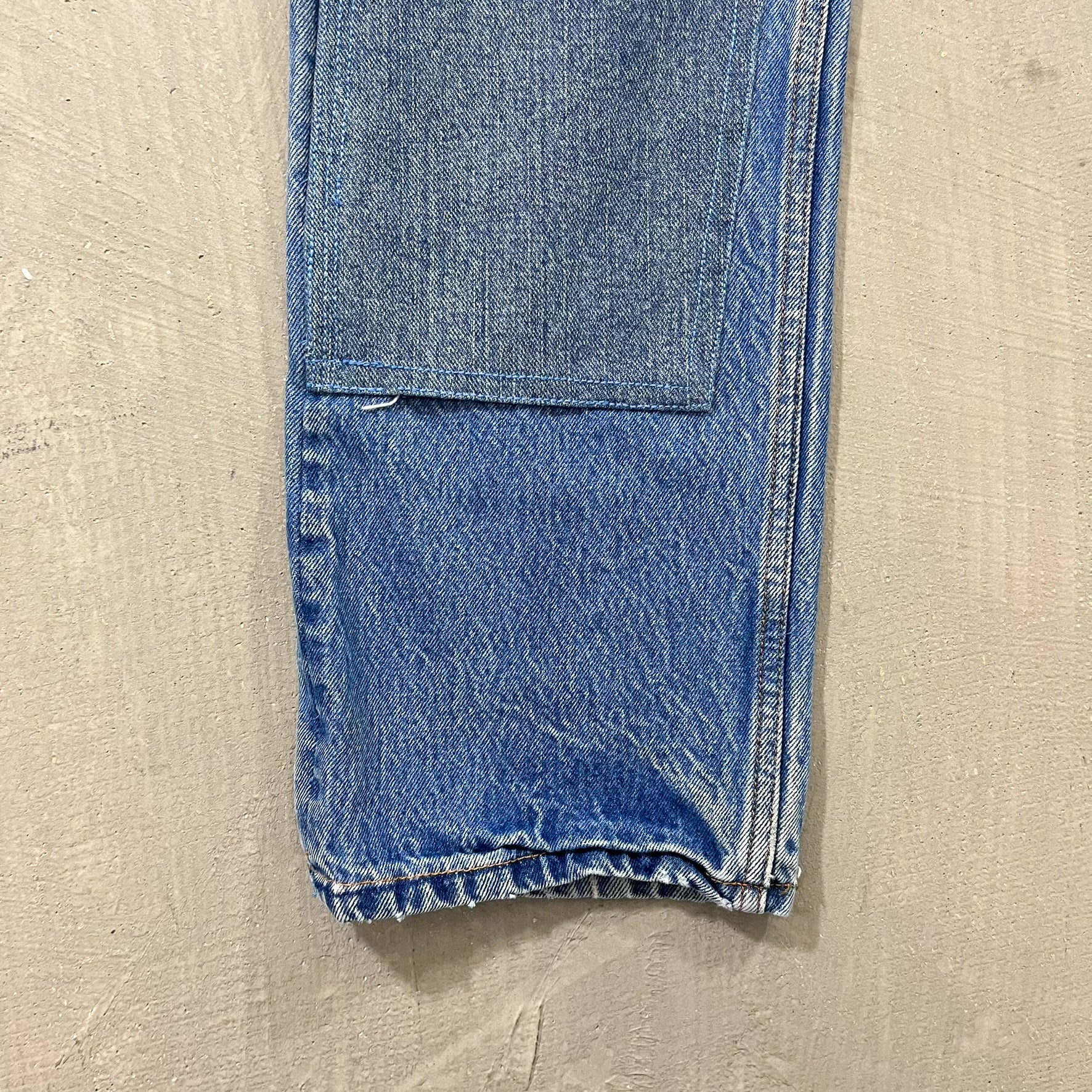 F- HOM Double Knees Levi's 501 XX Reworked Custom Jeans - Image 6