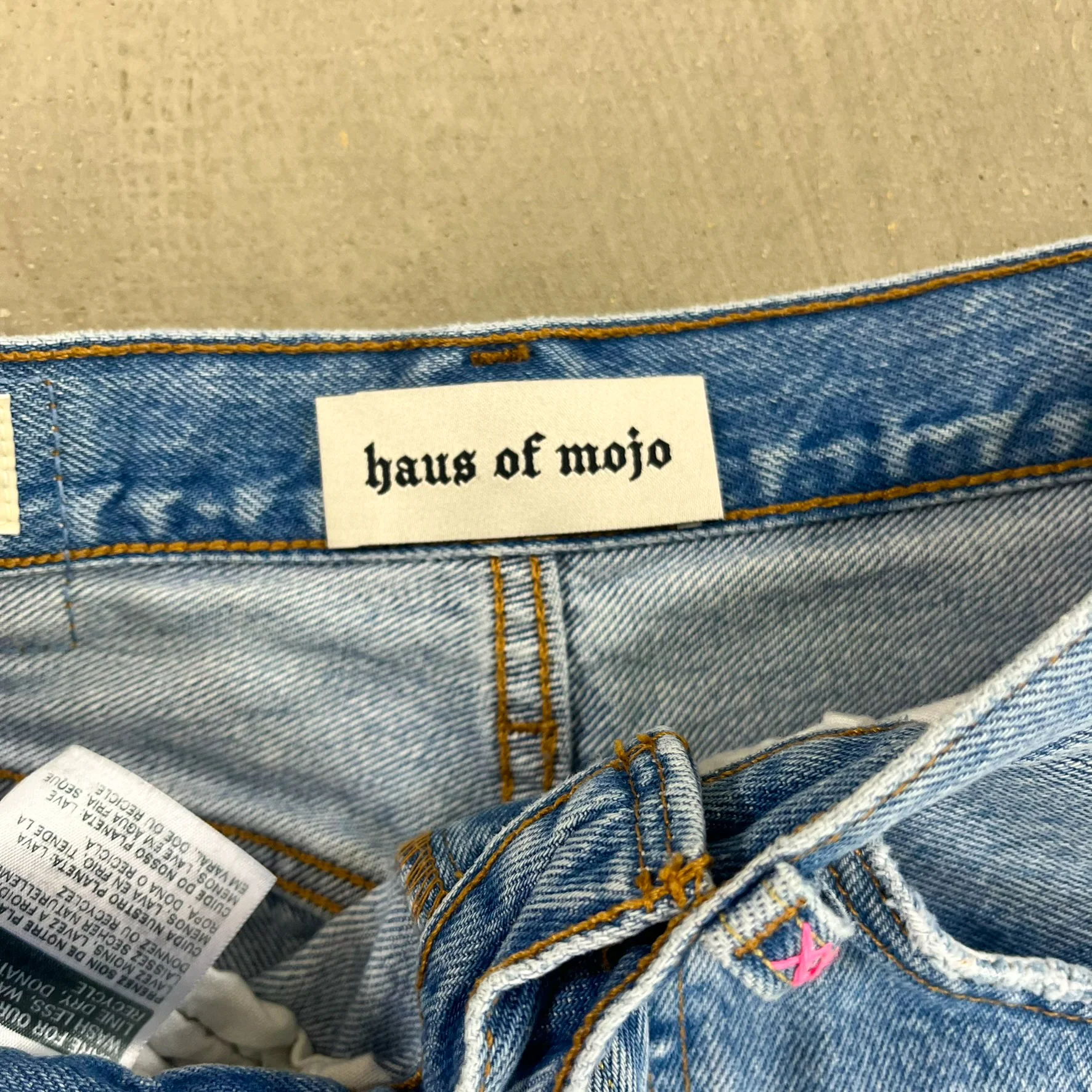 F- HOM PEACE Levi's 501 S Reworked Custom Jeans - Image 8