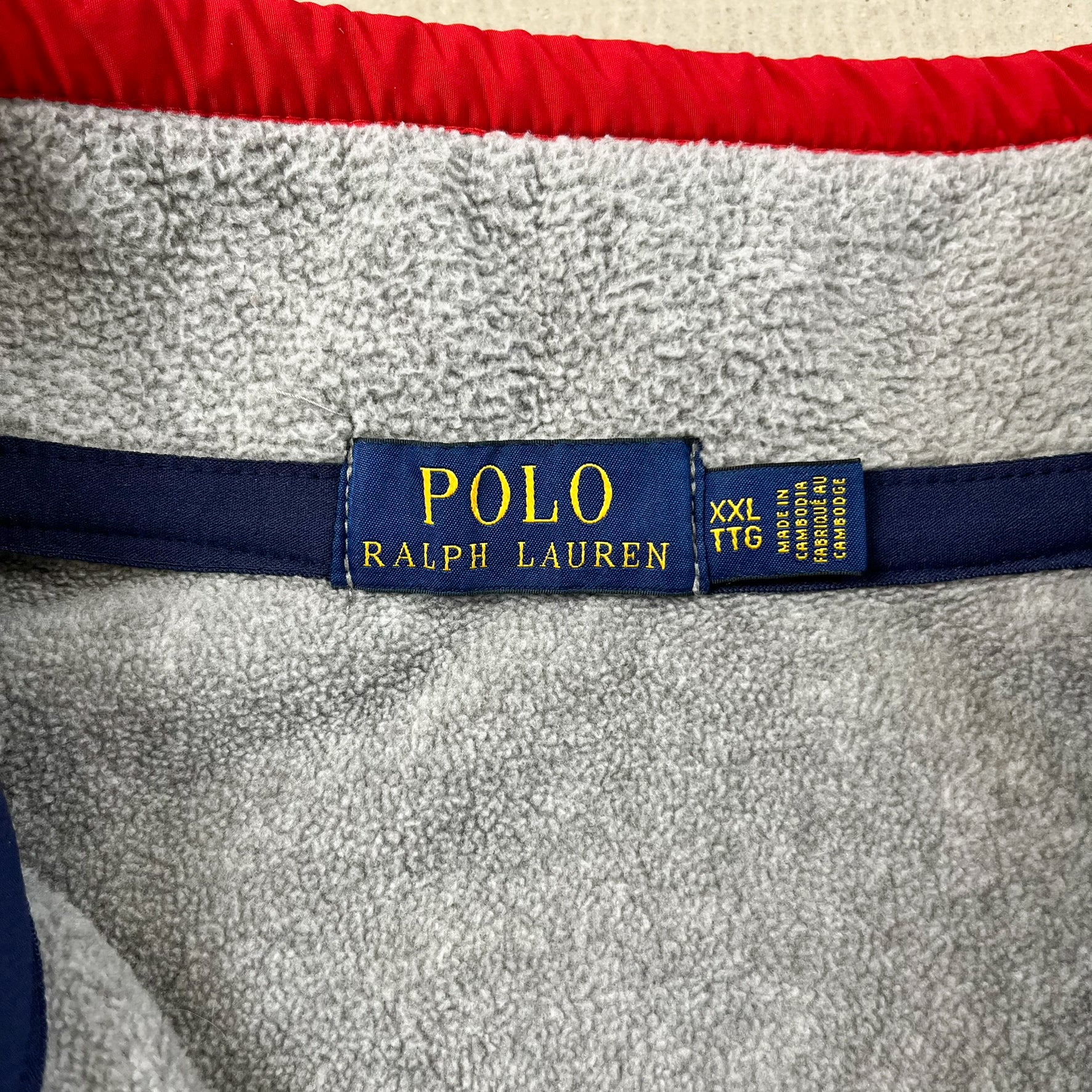 F- Polo Ralph Lauren Quarter Zip Polar Fleece - Image 5
