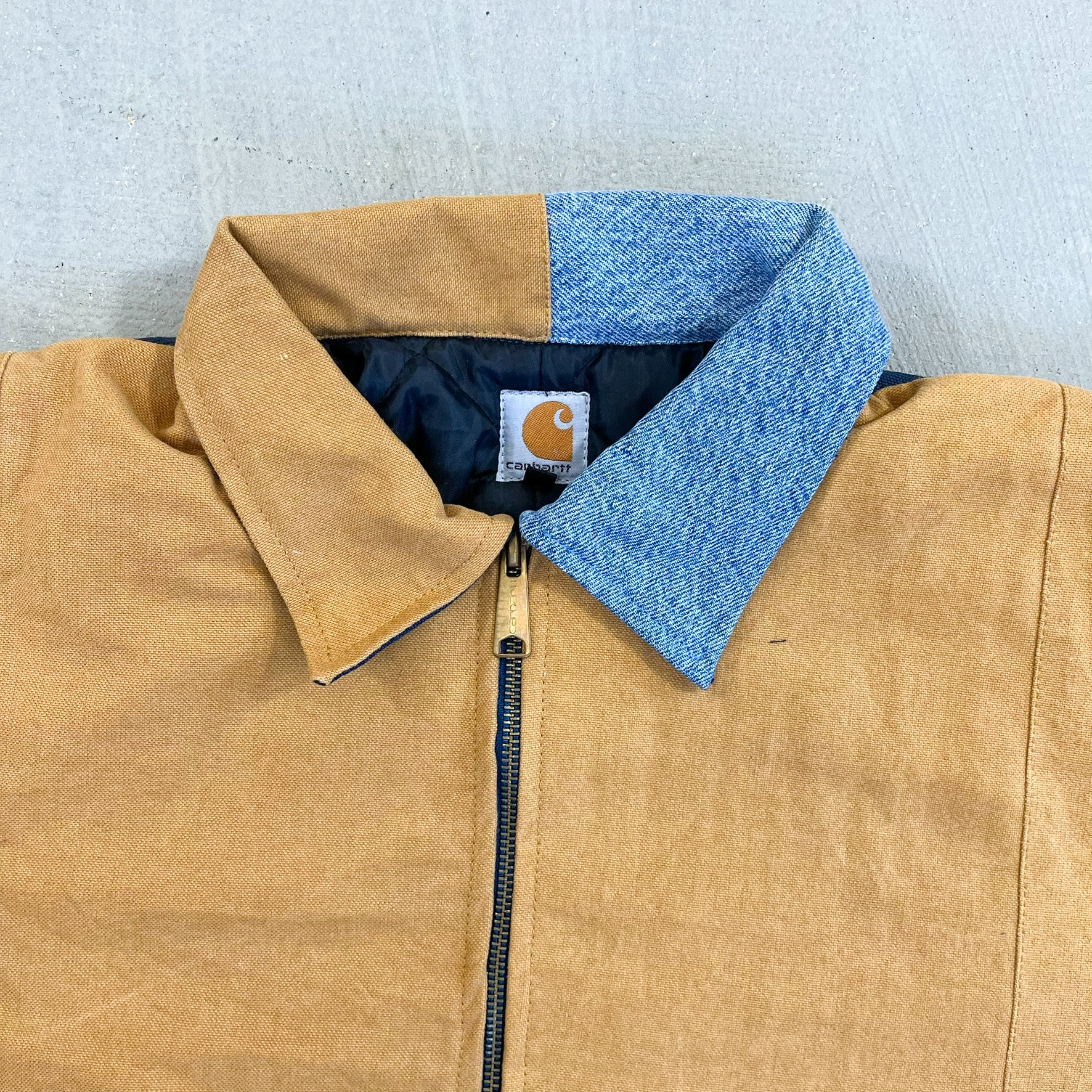 F- Reworked Carhartt Collared Work Jacket - Image 3