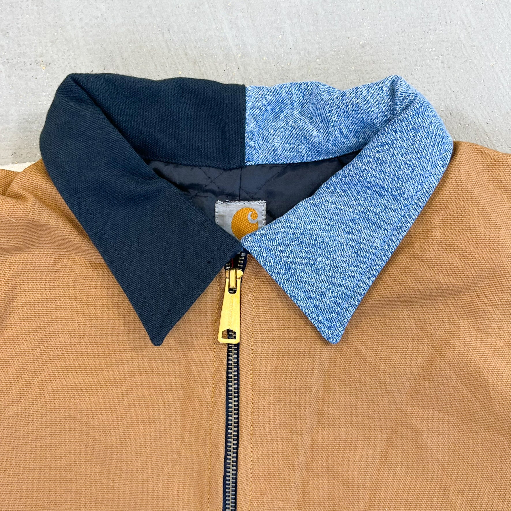 F- Reworked Carhartt Collared Work Jacket - Image 3