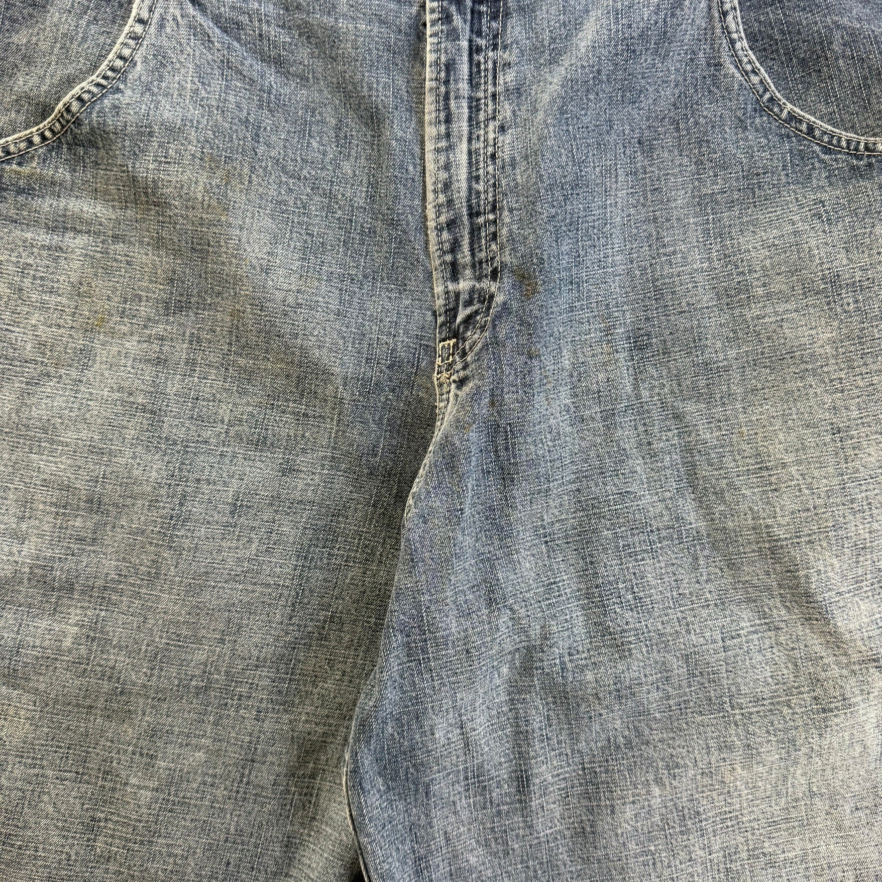 J- Vintage JNCO Embroidered 8Ball & Dragon Jorts - W42 - Image 4