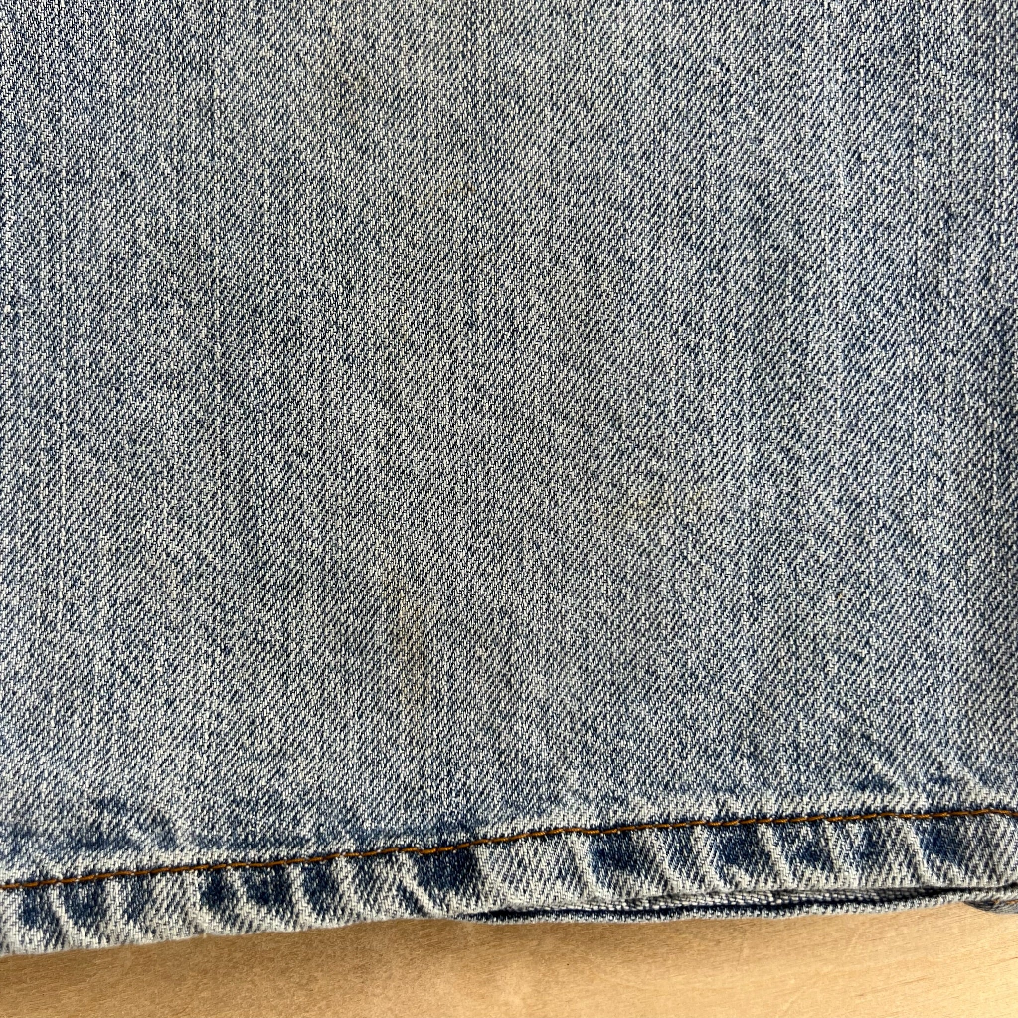 J- Vintage Levi's 550 Relax Fit Denim Jorts - W34 - Image 5