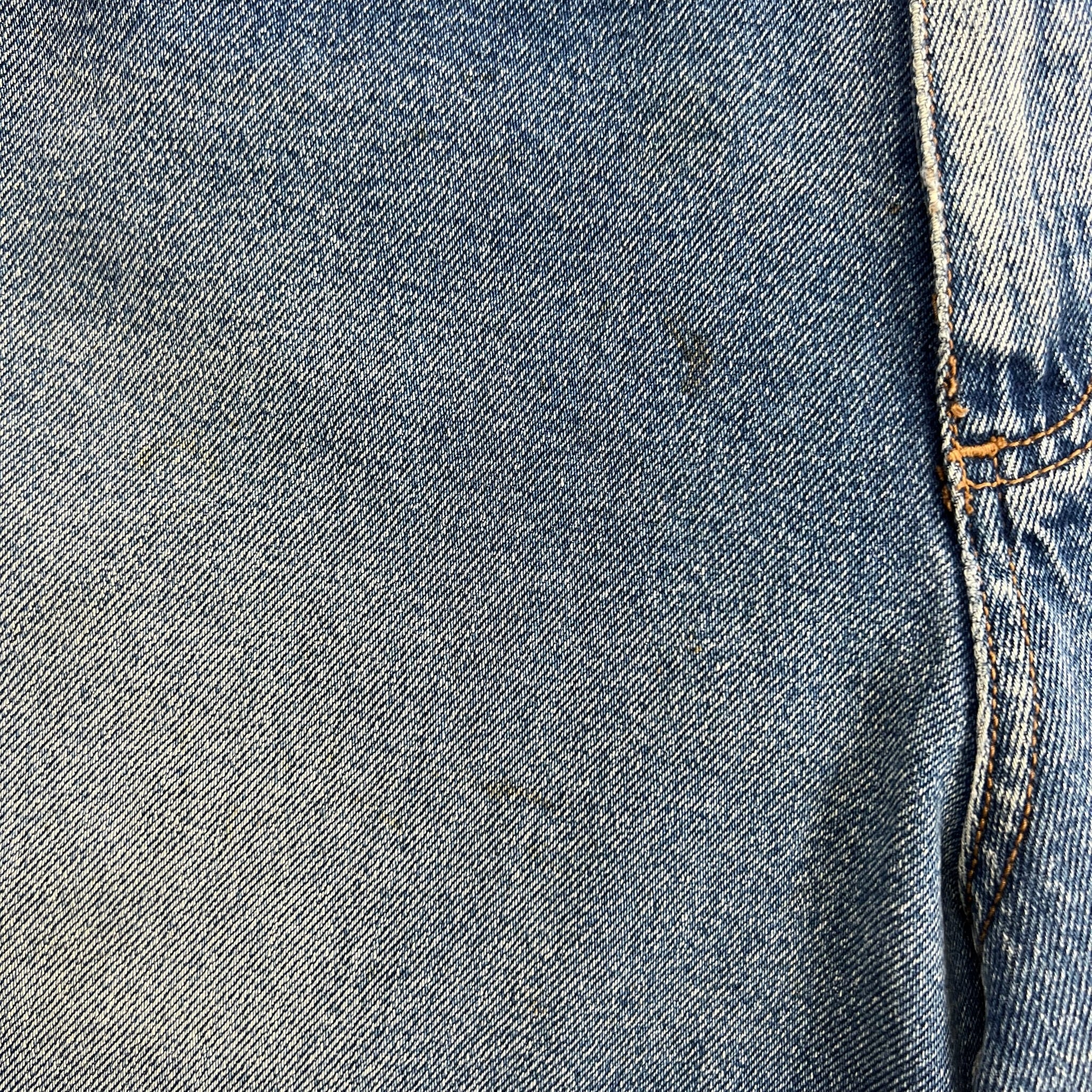 J- Vintage Chaps Ralph Lauren Denim Cargo Jorts - W32 - Image 4