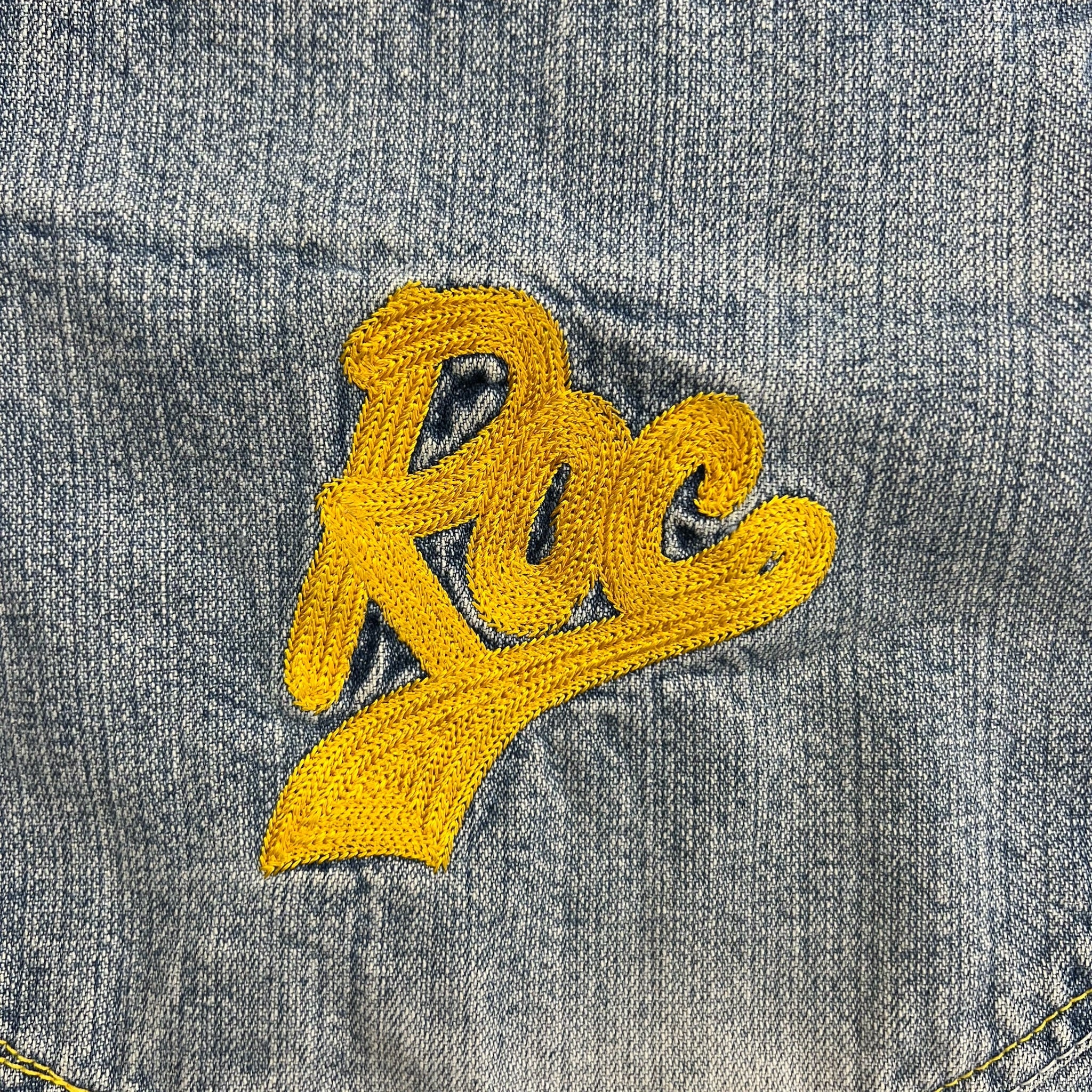 J- Vintage Rocawear Embroidered Print Jorts - W38 - Image 4