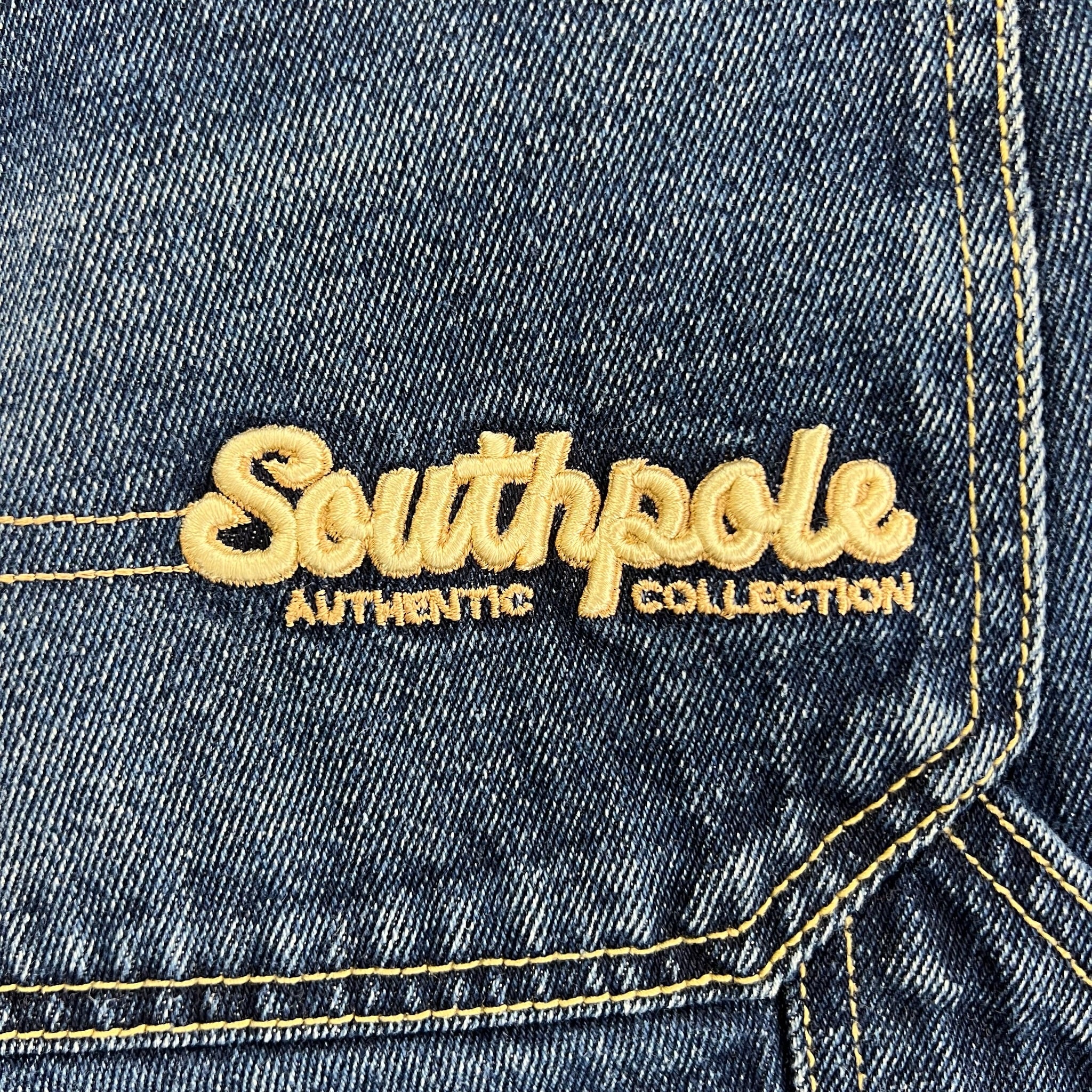 J- Vintage South Pole Denim Cargo Jorts - W38 - Image 4