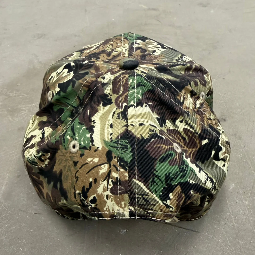 HGV Reverse Logo Camo 5 Panel Snapback Hat - Image 4